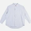 FRIZMWORKS Chemises | Og Stripes Overshirt Blue