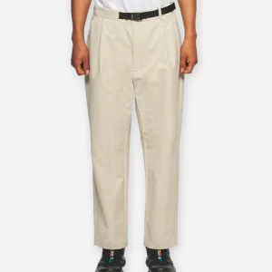 GOLDWIN Pantalons | One Tuck Ankle Pants Beige