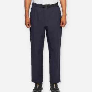 GOLDWIN Pantalons | One Tuck Tap Ankle Dark Navy