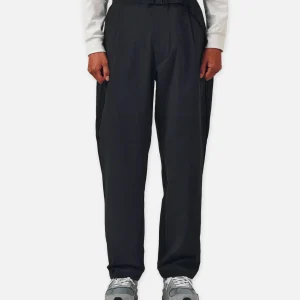 GOLDWIN Pantalons | One Tuck Tapered Stretch Black