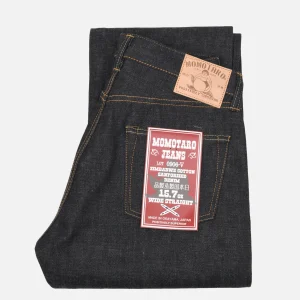 MOMOTARO JEANS Jeans | 15.7 Oz Classic Straight Bleu