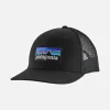 PATAGONIA ACCESSORIES Chapeaux & Casquettes | P6 Logo Cap Black