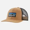 PATAGONIA ACCESSORIES Chapeaux & Casquettes | P6 Logo Cap Grayling Brown