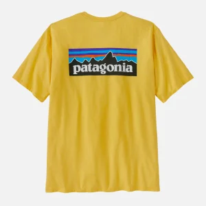 PATAGONIA T-shirts | P6 Logo Tee Milled Yellow