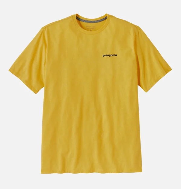 PATAGONIA T-shirts | P6 Logo Tee Milled Yellow