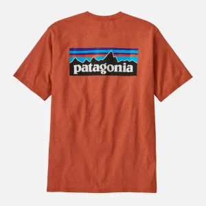 PATAGONIA T-shirts | P6 Logo Tee Redtail Rust