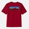 PATAGONIA T-shirts | P6 Mission Tee Wax Red