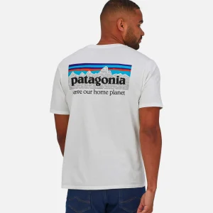 PATAGONIA T-shirts | P6 Mission T-shirt White