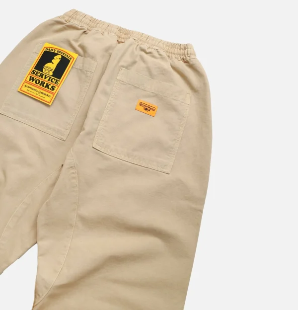 SERVICE WORKS Pantalons | Pantalon Chef Pant Khaki