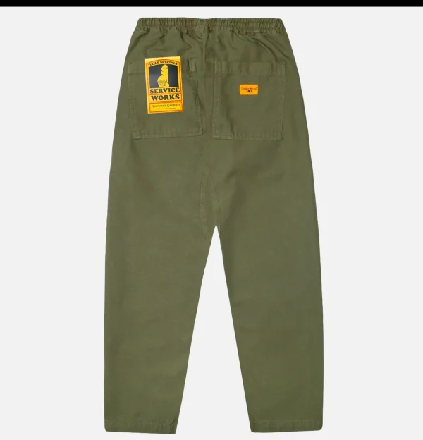 SERVICE WORKS Pantalons | Pantalon Chef Pant Olive