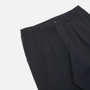 UNIVERSAL WORKS Chinos | Pantalon Double Pleated Black