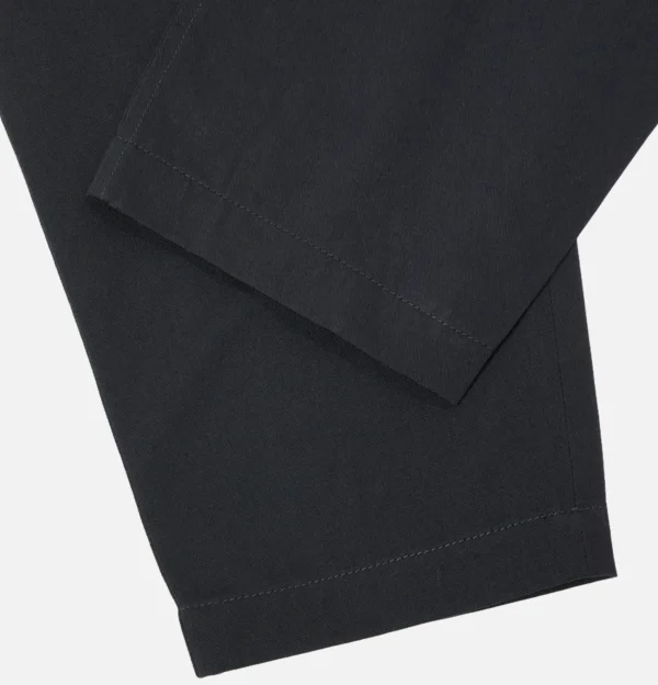 UNIVERSAL WORKS Chinos | Pantalon Double Pleated Black