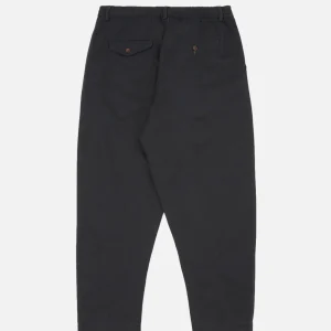 UNIVERSAL WORKS Chinos | Pantalon Double Pleated Black