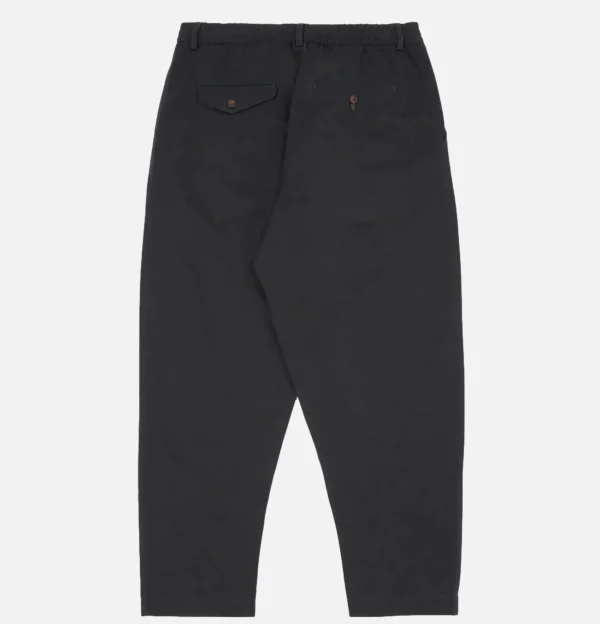 UNIVERSAL WORKS Chinos | Pantalon Double Pleated Black