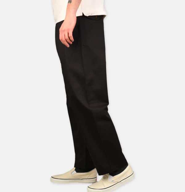 UNIVERSAL WORKS Chinos | Pantalon Double Pleated Black