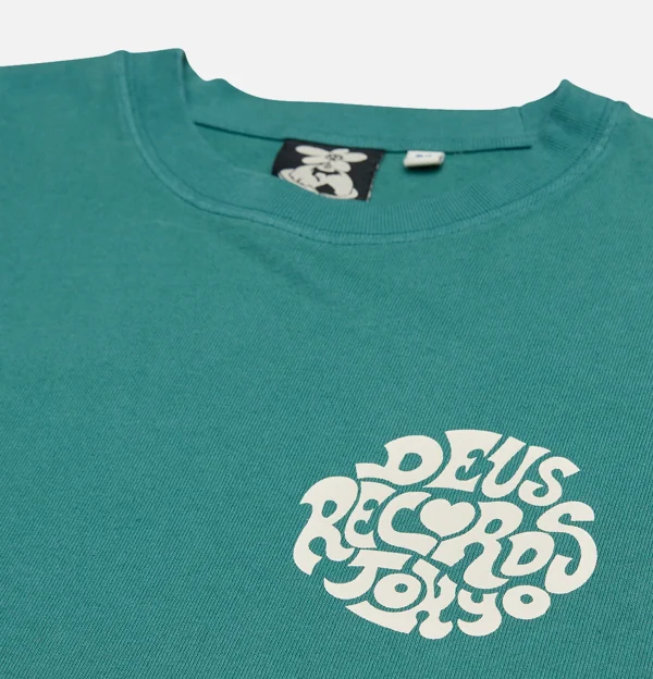 DEUS T-shirts | Paradigm Ls Tee Forest Green