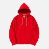 JACKMAN Sweats & Polaires | Parka Sweatshirt Rouge