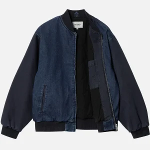 CARHARTT WIP Vestes | Paxon Bomber Navy Stone Washed