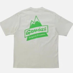 GRAMICCI T-shirts | Peak Tee Sand Pigment