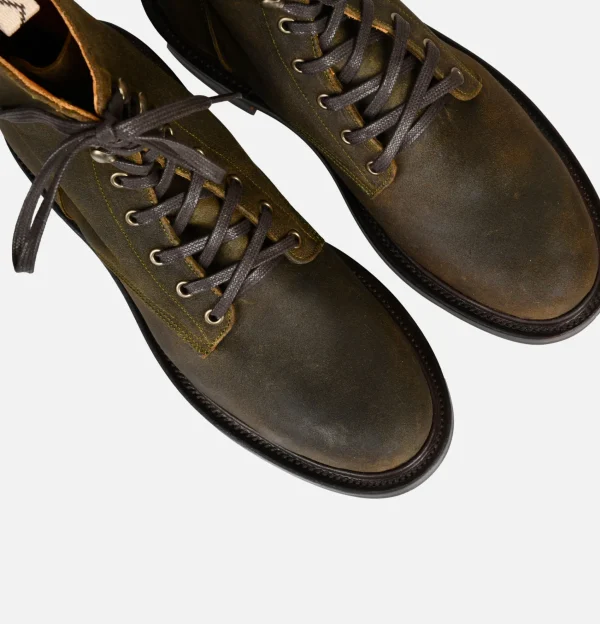 UNMARKED Bottes | Plain Toe Db Hunter Waxed Olive