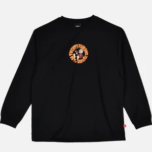 MANASTASH T-shirts | Poly Tee Ls 24hrs Black