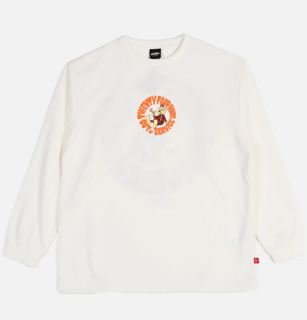 MANASTASH T-shirts | Poly Tee Ls 24hrs White