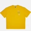 DEUS T-shirts | Primitive Learning Tee Yellow