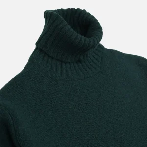 WILLIAM LOCKIE Pulls & Cardigans | Pull Col Rond Aryan Forest Green