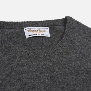 WILLIAM LOCKIE Pulls & Cardigans | Pull Col Rond Charcoal