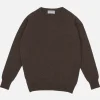 WILLIAM LOCKIE Pulls & Cardigans | Pull Col Rond Mocha