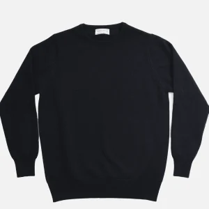 WILLIAM LOCKIE Pulls & Cardigans | Pull Col Rond Navy