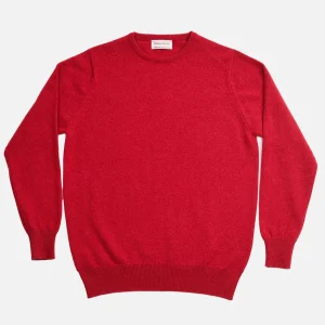 WILLIAM LOCKIE Pulls & Cardigans | Pull Col Rond Poppy Mix