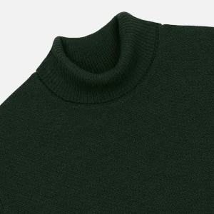 NITTO KNITWEAR Pulls & Cardigans | Pull Col Roulé Youri Green