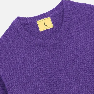 NITTO KNITWEAR Pulls & Cardigans | Pull Youri Col Rond Violet