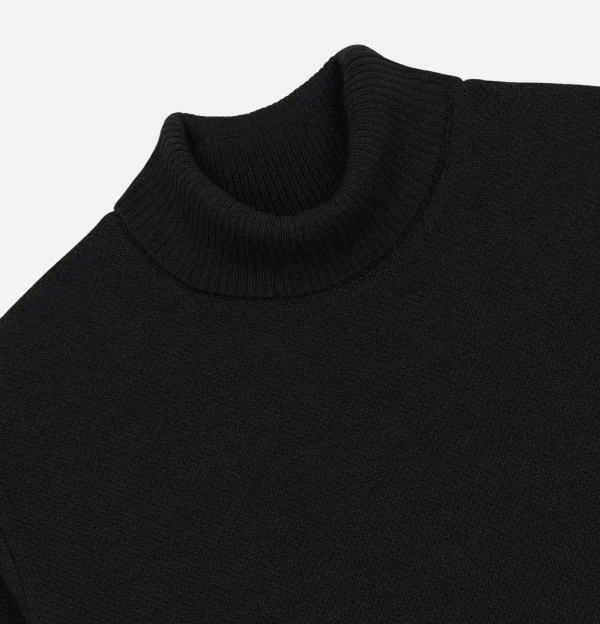 NITTO KNITWEAR Pulls & Cardigans | Pull Youri Col Roulé Black