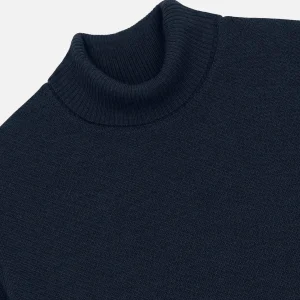 NITTO KNITWEAR Pulls & Cardigans | Pull Youri Col Roulé Navy