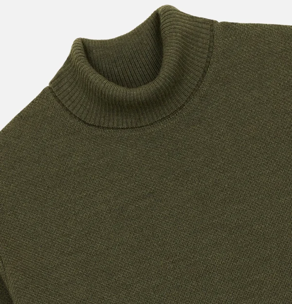 NITTO KNITWEAR Pulls & Cardigans | Pull Youri Col Roule Khaki