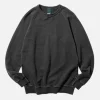 GOOD ON Sweats & Polaires | Raglan Crew Sweat P-black