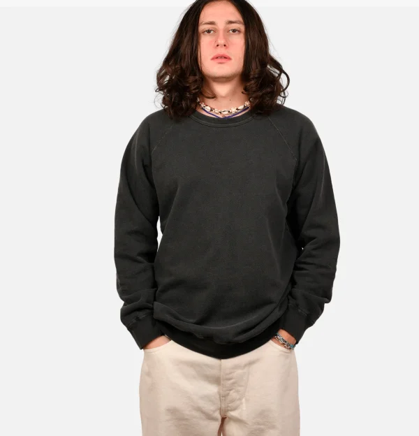 GOOD ON Sweats & Polaires | Raglan Crew Sweat P-black