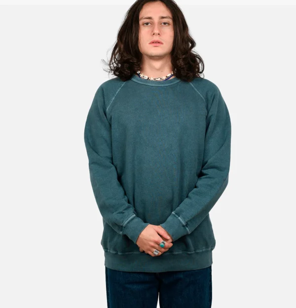 GOOD ON Sweats & Polaires | Raglan Crew Sweat Slate