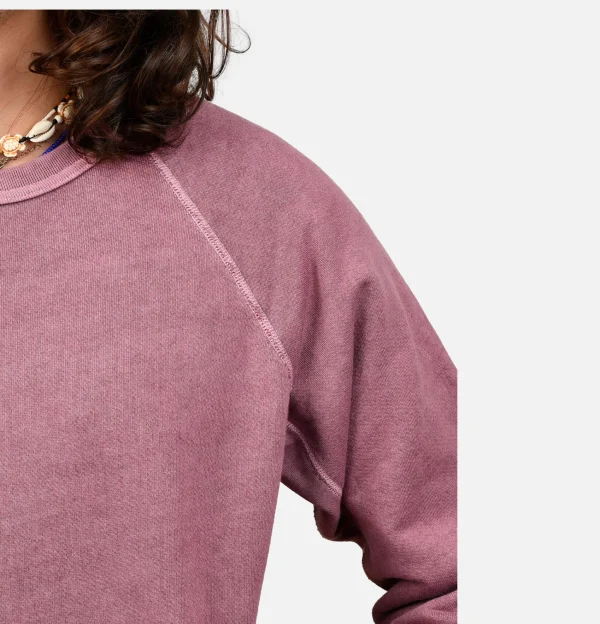 GOOD ON Sweats & Polaires | Raglan Crewneck Sweat Azuki