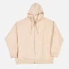 SNOW PEAK Sweats & Polaires | Recycled Cotton Zipup Hoodie Oat