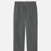 GOLDWIN Pantalons | Relax Straigh Easy Pants Charcoal