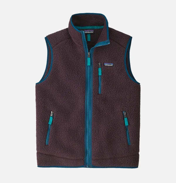 PATAGONIA Sweats & Polaires | Retro Pile Vest Obsidian Plum