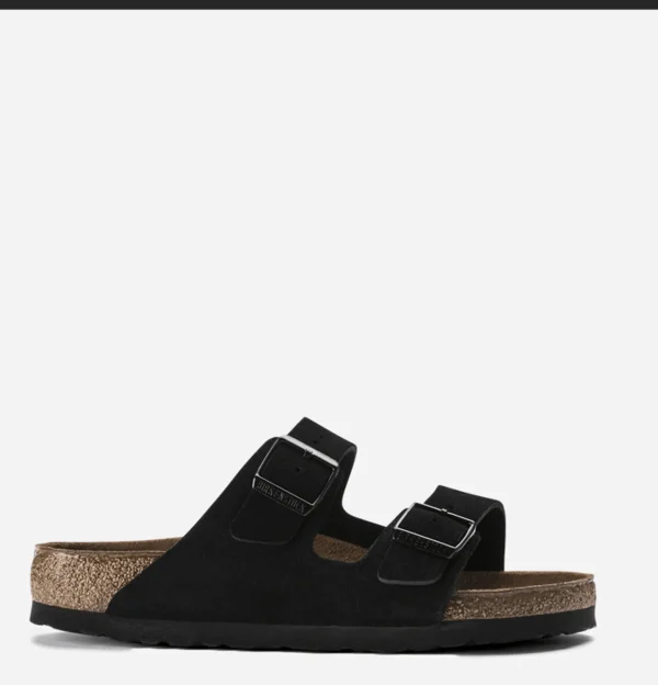 BIRKENSTOCK Sandales | Chaussures | Sandales Arizona  Black Suede Etroite