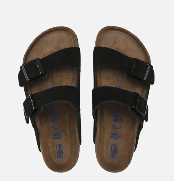 BIRKENSTOCK Sandales | Chaussures | Sandales Arizona  Black Suede Etroite