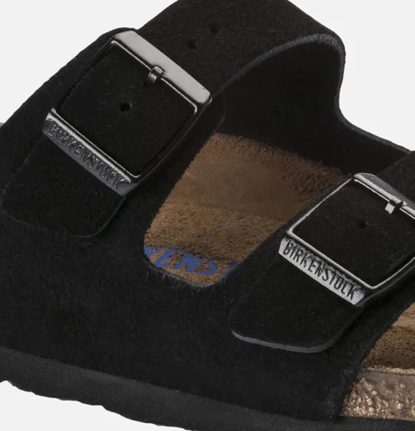 BIRKENSTOCK Sandales | Chaussures | Sandales Arizona  Black Suede Etroite