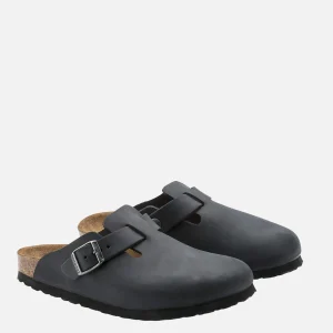 BIRKENSTOCK Sandales | Sandales | Sandales Boston Wax Black Etroite