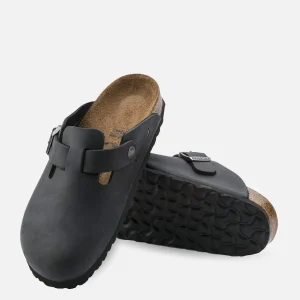 BIRKENSTOCK Sandales | Sandales | Sandales Boston Wax Black Etroite