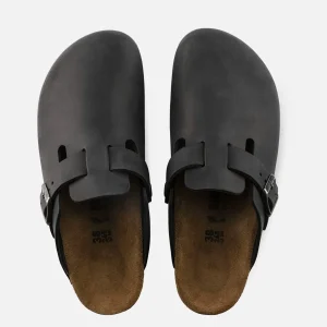 BIRKENSTOCK Sandales | Sandales | Sandales Boston Wax Black Etroite